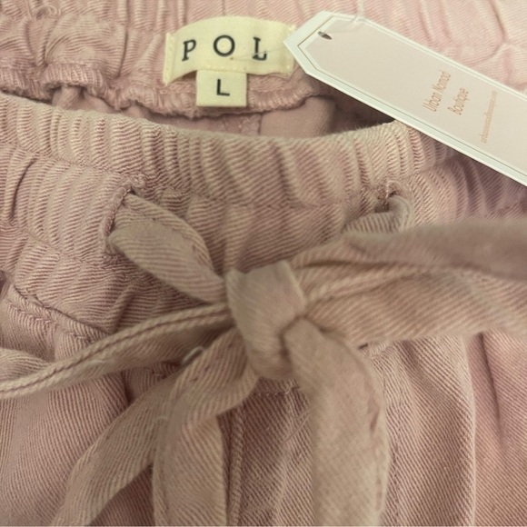 POL VINTAGE PATCH DRAWSTRING PANTS!!! Absolutely adorable! QUALITY!!! L - Picture 1 of 9